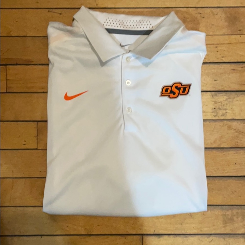 Oklahoma State University Nike Dri-Fit Polo